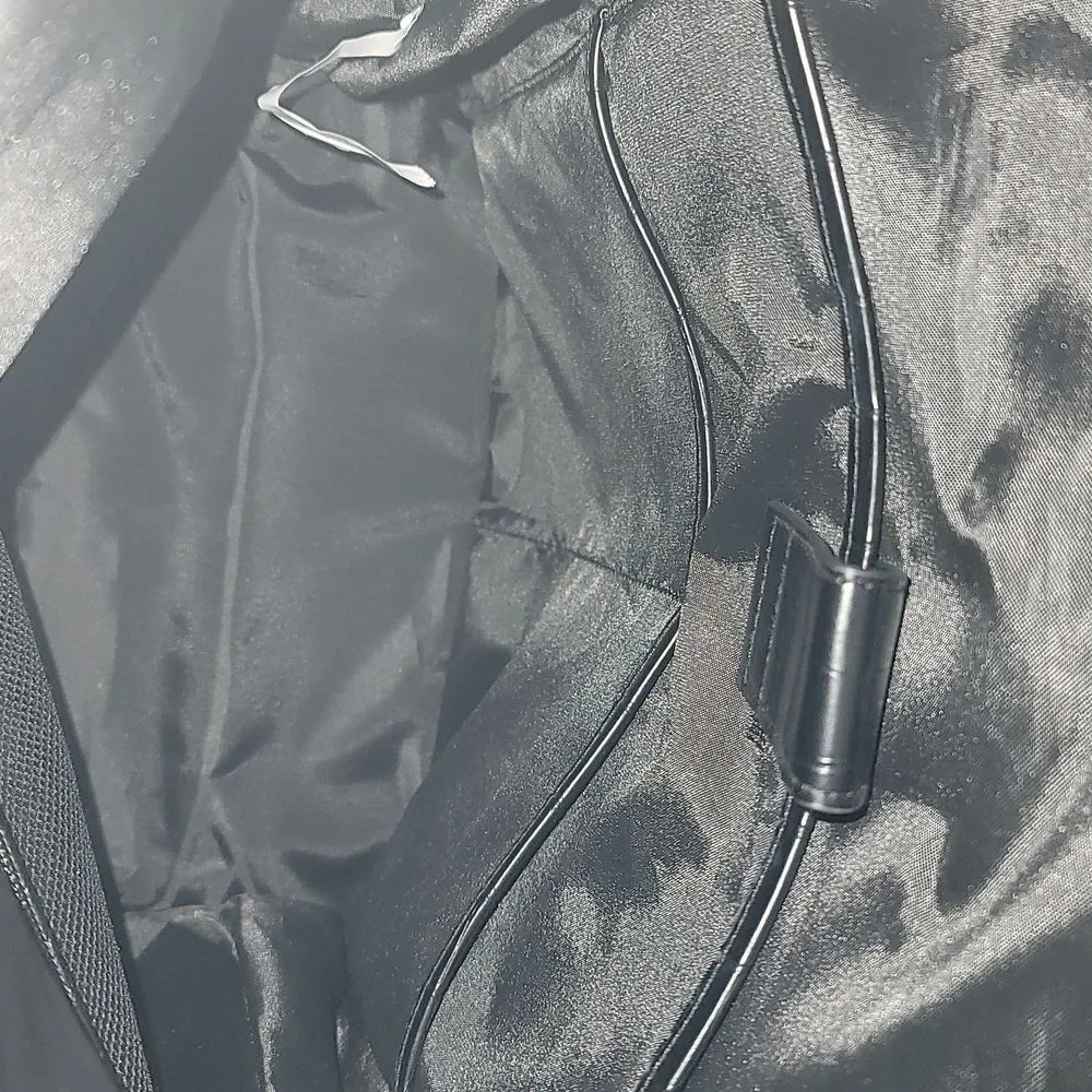 BEIS Black Travel Backpack Tote